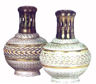 Lampe Berger En Faience Signée j. Breugnot