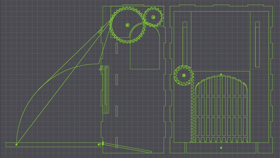 Un chateau-Fort a la CNC CF03