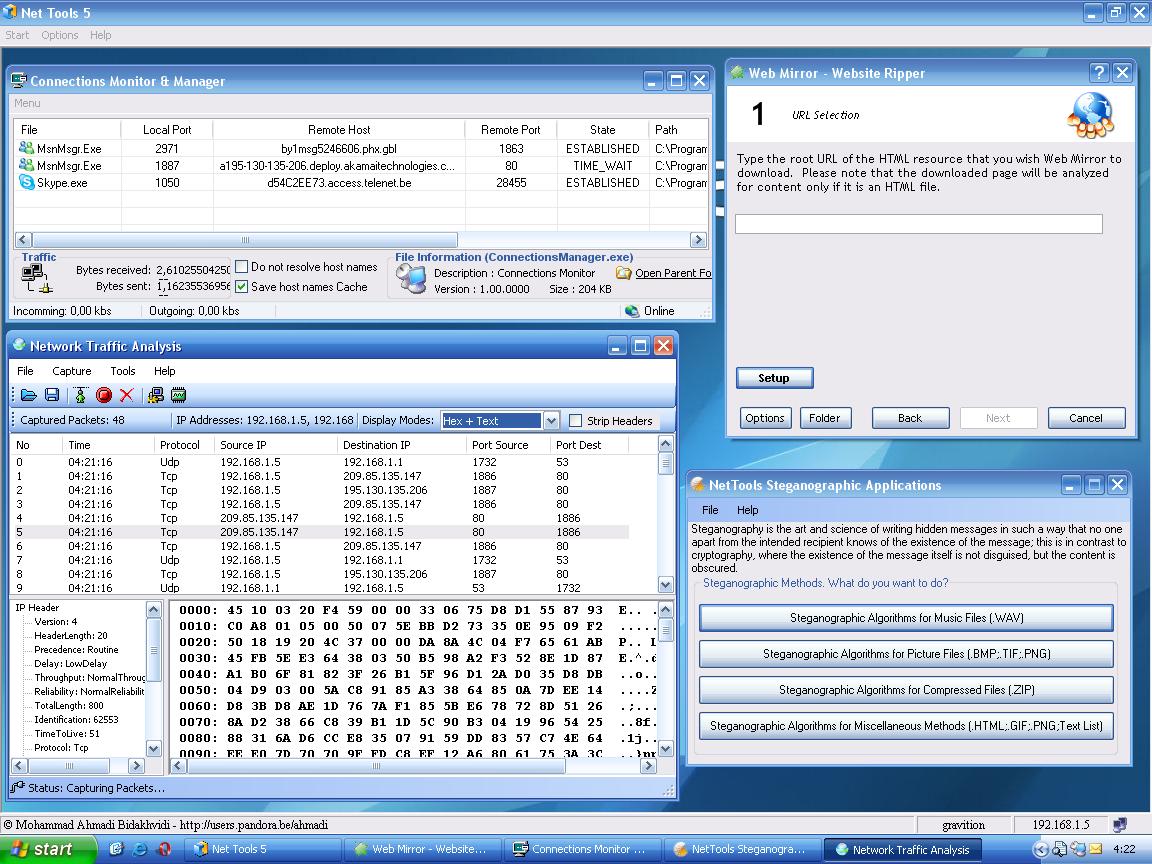 Net Tools 5.0.7.0 Ntscreenshot9