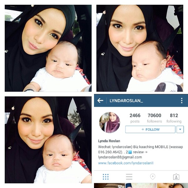 Những cặp mẹ đẹp, con xinh nổi tiếng cộng đồng mạng Malaysia 1418376152_8