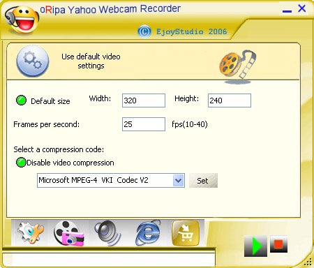  تحميل برنامج تسجيل الكام - الكاميرا oRipa Yahoo Webcam Recorder  F65a7bc1ed13