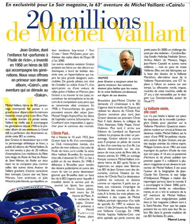 Jean Graton dans la presse It00jg