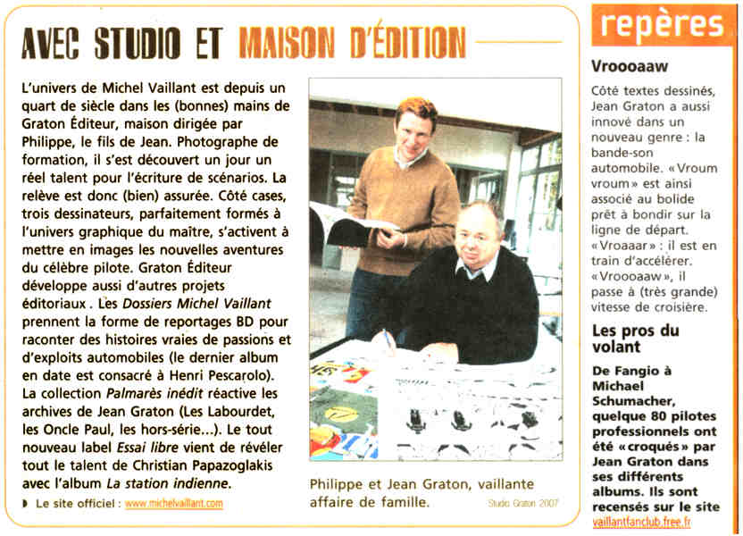 Jean Graton dans la presse Itrw07g