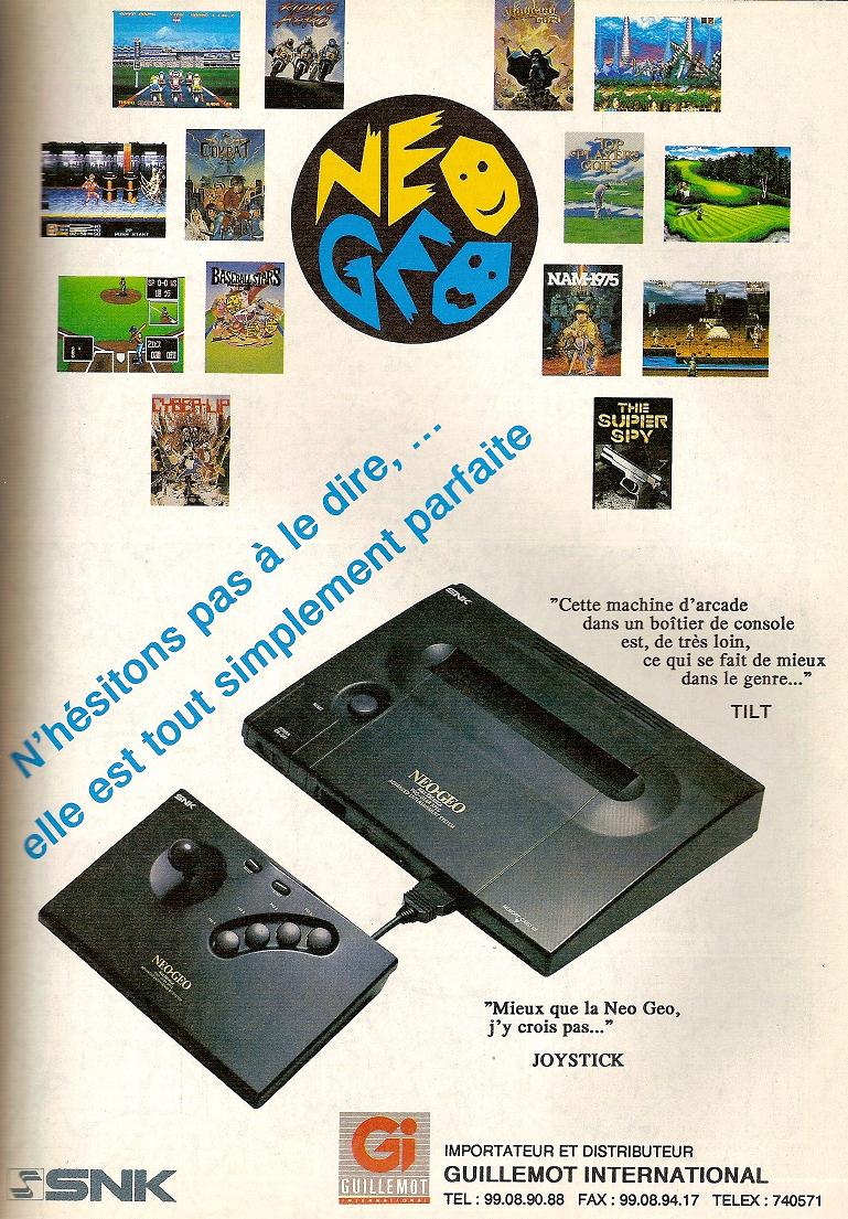 25 ans de la Neogeo Pub_aes4