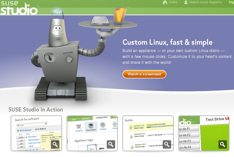 SUSEStudio, Cara Baru Membuat Distro Linux Sesuai Keinginan  Vavai-studio