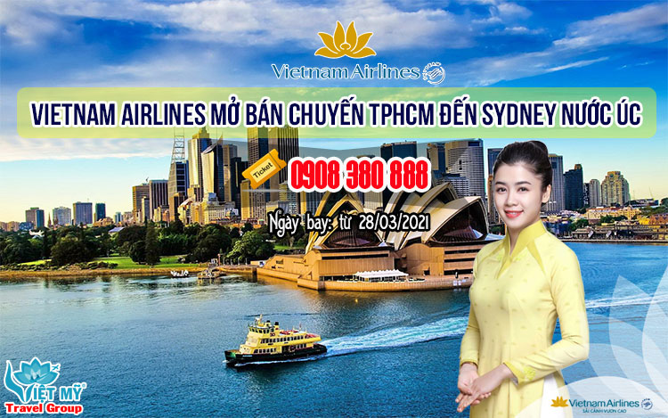 Vietnam Airlines mở bán chuyến TPHCM đến Sydney nước Úc Vna-mo-ban-ve-tphcm-sydney-mar2521