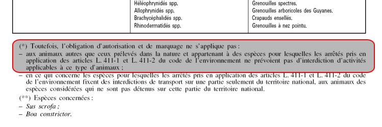 Arrêté ministeriel du 24 juillet 2006 Guy02