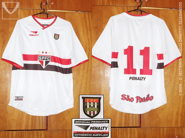 Camisas de futebol - quais são as suas? SaoPaulo2001