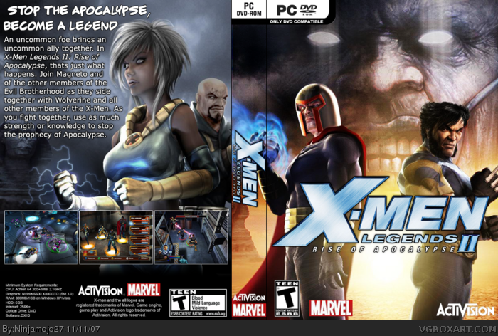 X-Men Legends II: Rise of Apocalypse (2005) 12363-xmen-legends-ii-rise-of-apocalypse