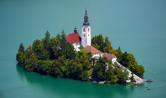 8 islas insignificantes pero inmensamente bellas Bled-slovenia