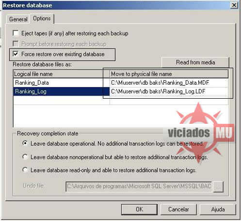 Criando seu Servidor de Mu Windows XP. Server19
