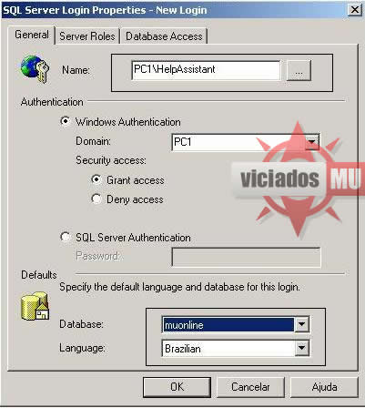 Criando seu Servidor de Mu Windows XP. Server23