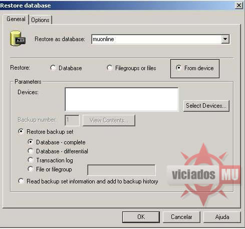 Criando seu Servidor de Mu Windows XP. Server8