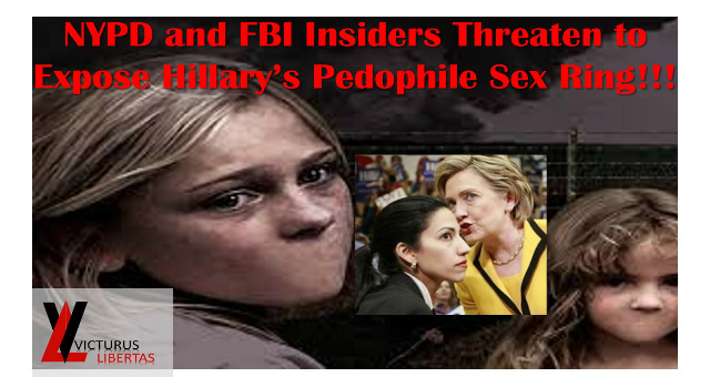 BREAKING BOMBSHELL ! FBI NYPD INSIDERS LEAK - Email Scandal About To Take A SICK And TWISTED Turn  Hillary-huma-sex-ring