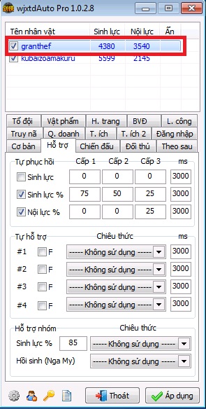 kiếm - wjxtdAuto Pk Pro hổ trợ kéo xe cho phiên bản Kiếm Thế 4.0.24 Buff