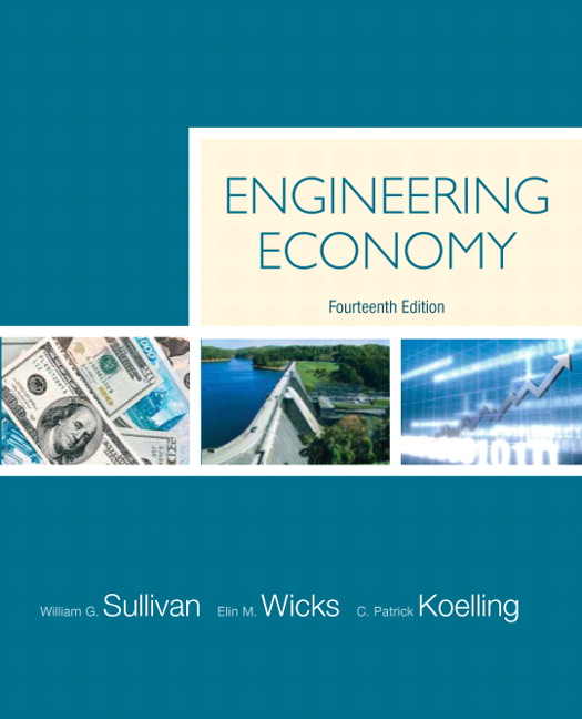 Engineering Economy" by William G. Sullivan, Elin M. Wicks, C. Patrick :: حلول :: manual solution 0136142974