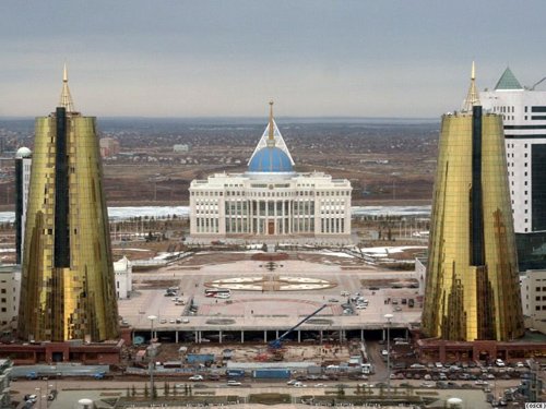 Astana die NWO Stadt des 21. Jahrhunderts, voller NWO occulter Symbole Palace