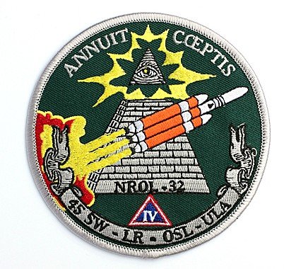 Illuminati Symbolism Surrounding the Launch of US’s Largest Spy Satellite NROL32_patch-e1290697579680