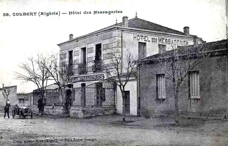 صور تاريخية لمدينة عين ولمان  Hteldesmessageries1920