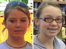 CHEYENNE MARCOLINA and ANASTASIA STRONG - 12 and 14 yo - Rockville MD Missinggirls