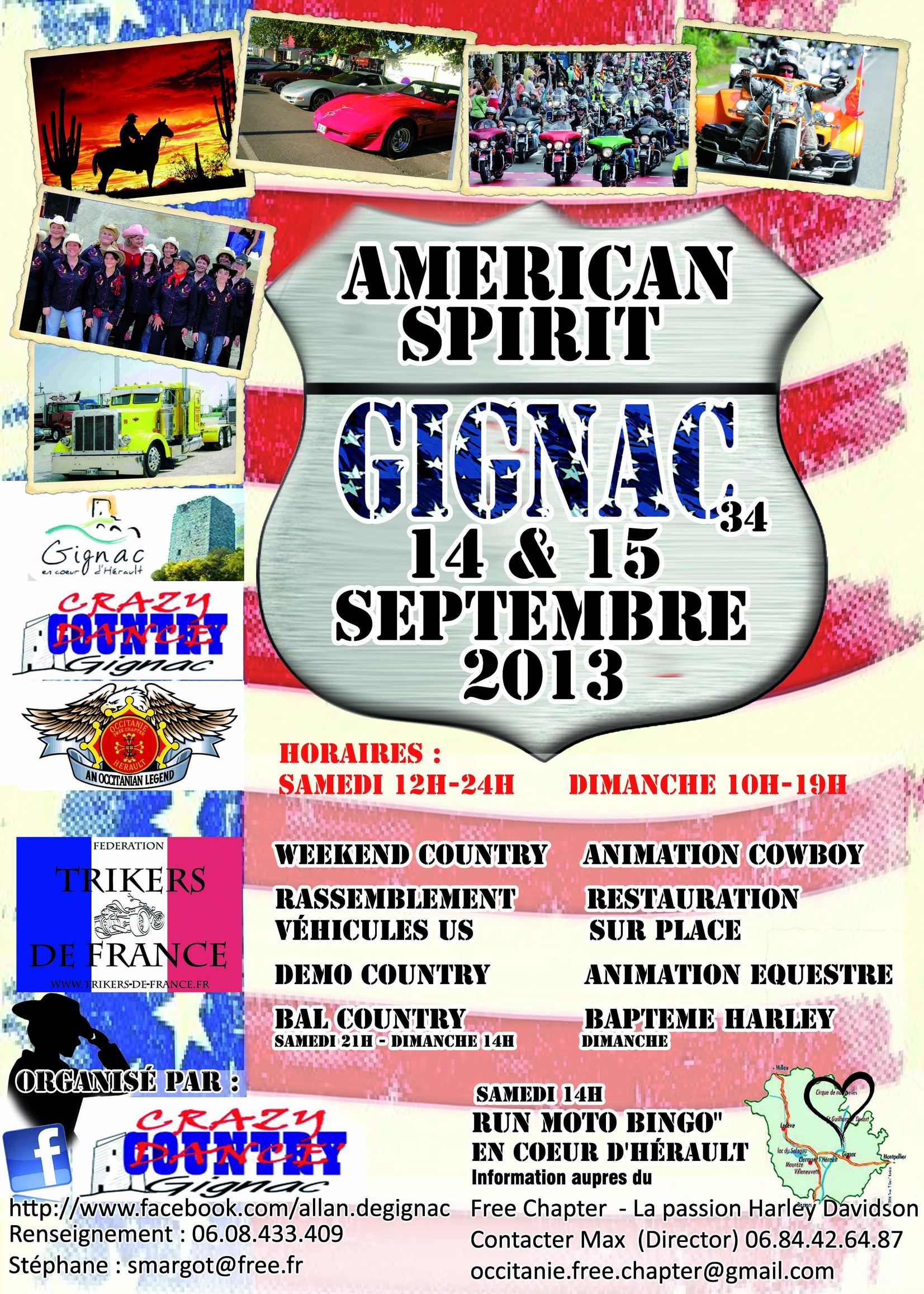 American Spirit 2013  14 & 15 septembre (pour ceux qui ne vont pas en ardeche) AfficheAmericanSpirit2013