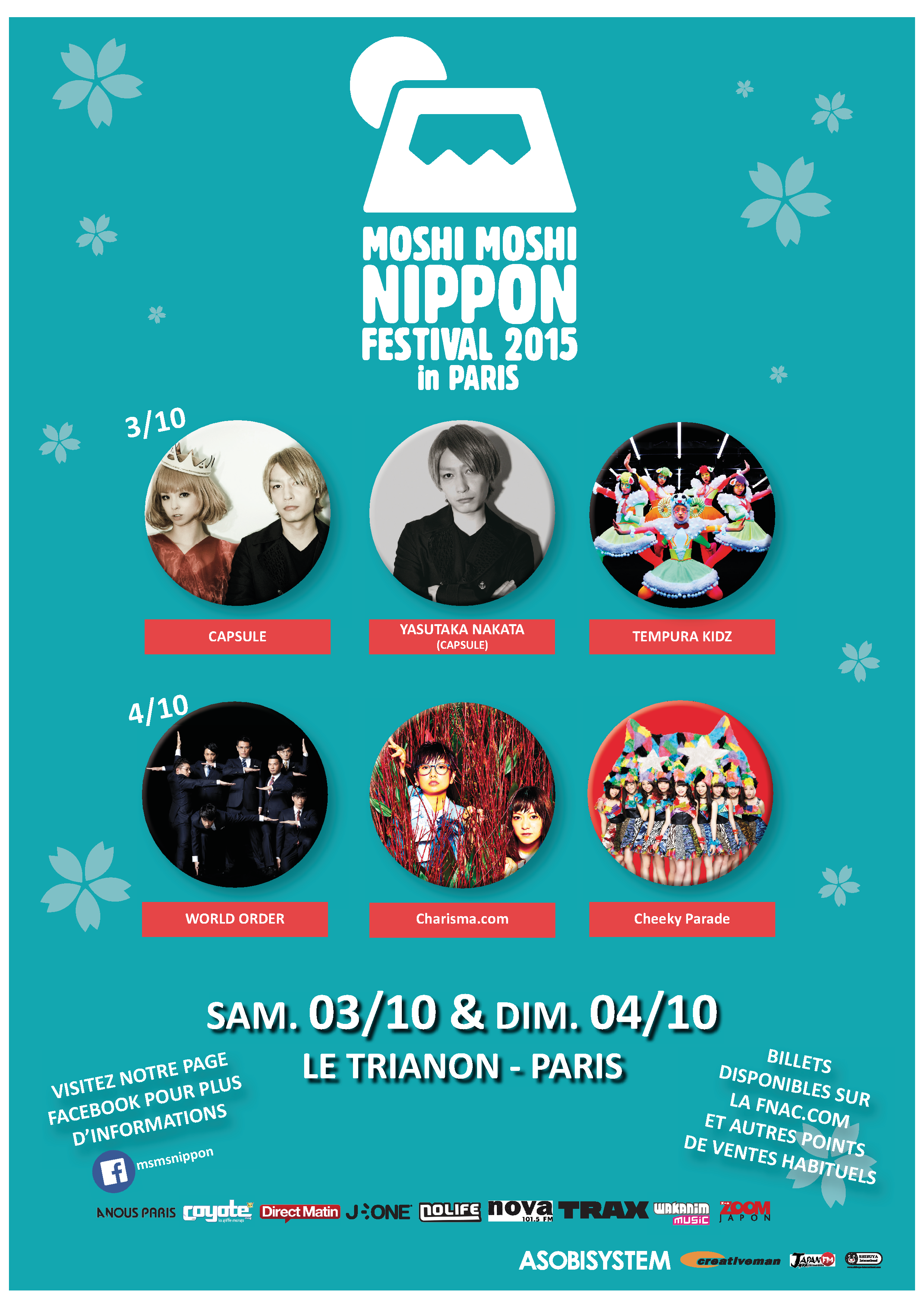 Moshi Moshi Nippon - Paris, Le Trianon - 3-4 octobre 2015 Affiche-MMN-V8