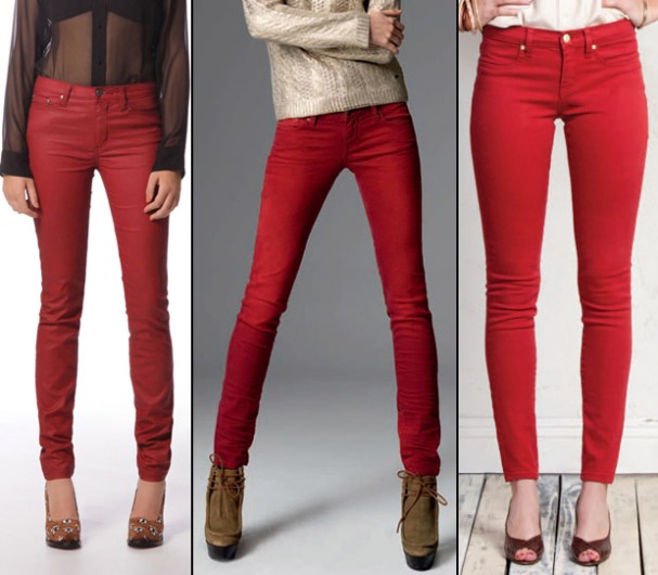 Novi hit jeseni i zime - traperice u boji Red-jeans