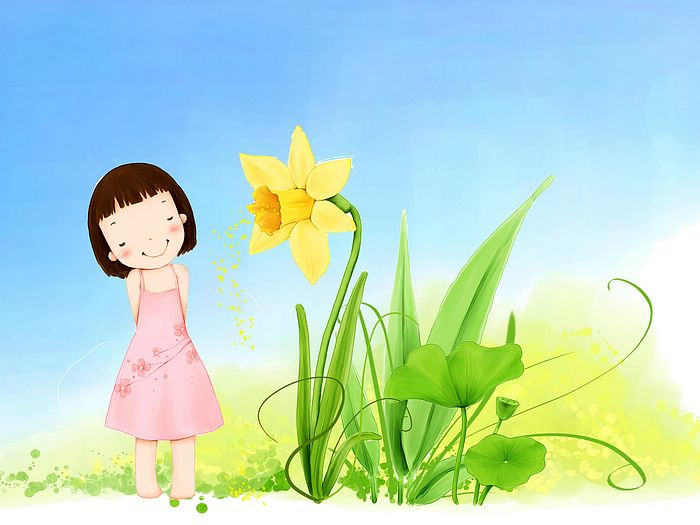 ẢNH DỄ THƯƠNG CHO CÁC BẠN GÁI Illustration_cartoon_girl_B10-PSD-029