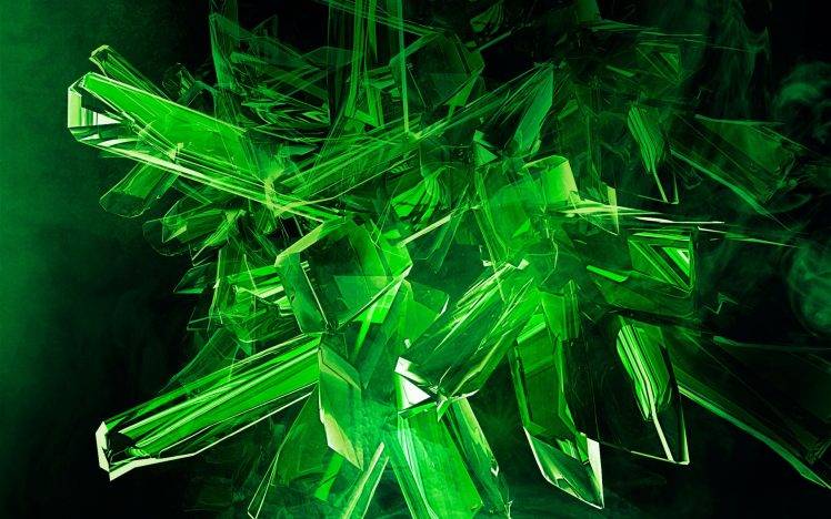 MATERIAIS DE UM NOVO MUNDO 152638-digital_art-abstract-green-crystal-748x468