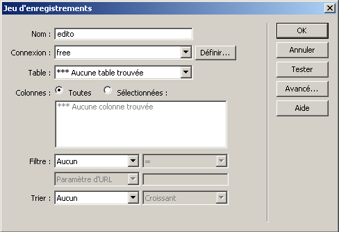 [Communication SQL] lments de bases Sqldream3