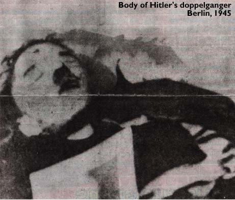 صور نادرة لزعماء لحظة موتهم, Hitler