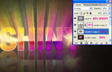 Thiết Kế Chữ SHINY Retro Mới trong Photoshop Step18