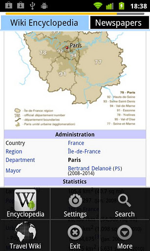 Descarga la Aplicación oficial de Wikipedia para Android Wikipedia-android