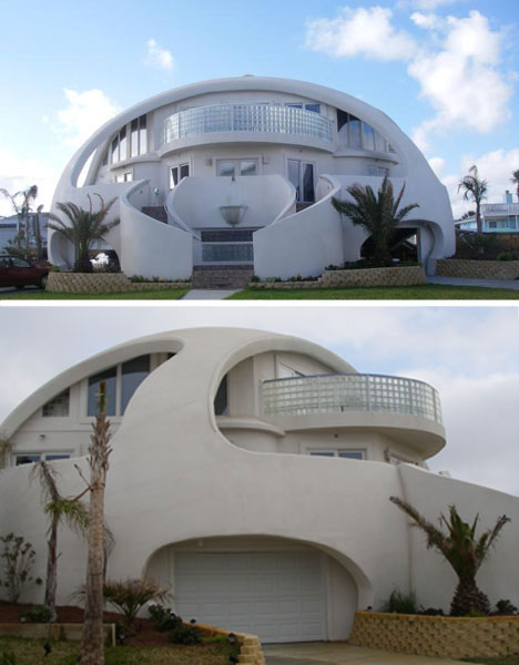 விபரிதமான வீடுகள் (ரசனைக்கு விருந்தாக) Amazing-beach-houses-dome-of-a-home