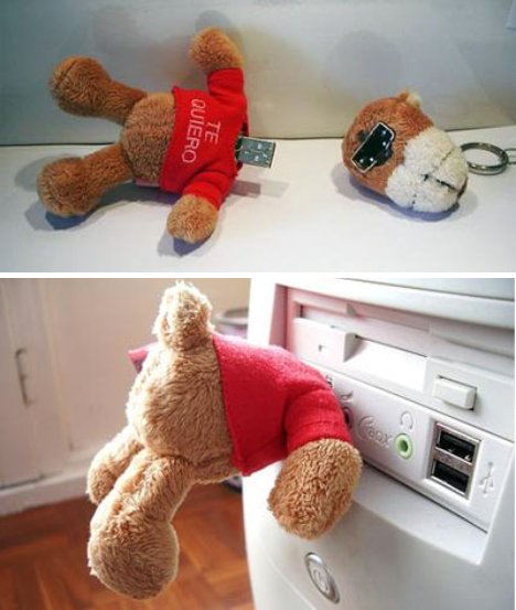 صور لـUSB غريبة ^_^ Teddy-usb