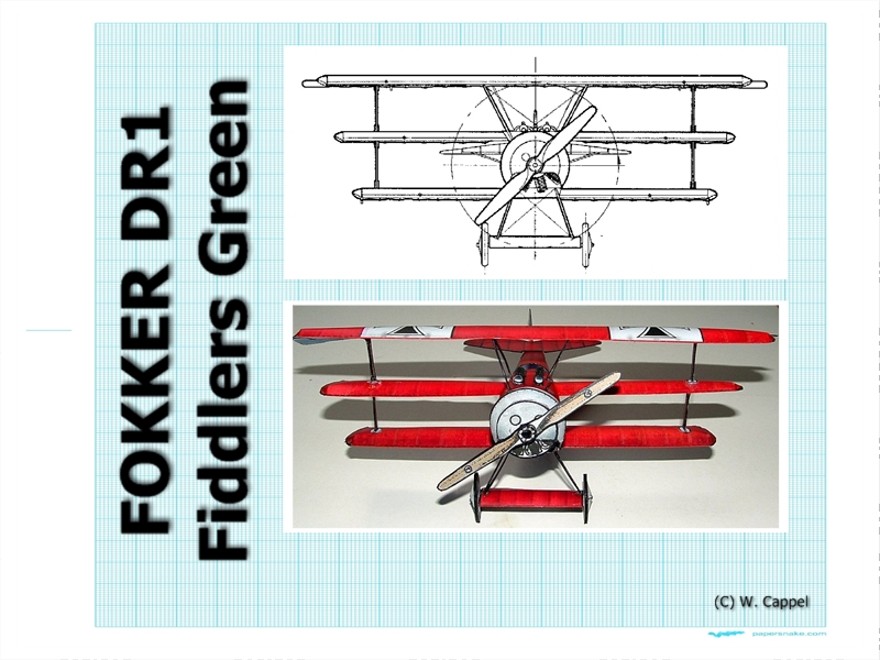 Fiddlers Green und andere FOKKER DR1 Collage_3