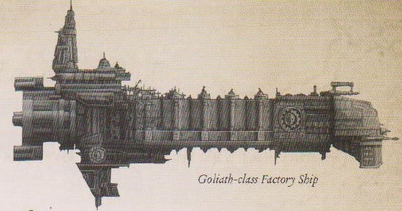 IMPERIAL GAMBIT - transport intrasystème - Footfall GoliathShip