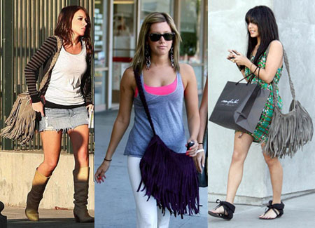 Vanessa Hudgens Piştileri Haylie-duff-ashley-tisdale-vanessa-hudgens-jj-winters-fringe-bag