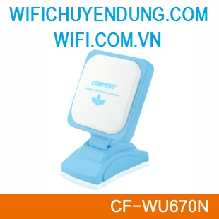 Bộ thu phát USB Wifi công suất cao COMFAST giá cực rẻ CF-WU670N