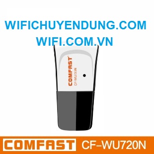 Bộ thu phát USB Wifi công suất cao COMFAST giá cực rẻ CF-WU720N