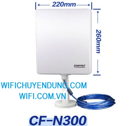 Bộ thu phát USB Wifi công suất cao COMFAST giá cực rẻ COMFAST_CF_N300