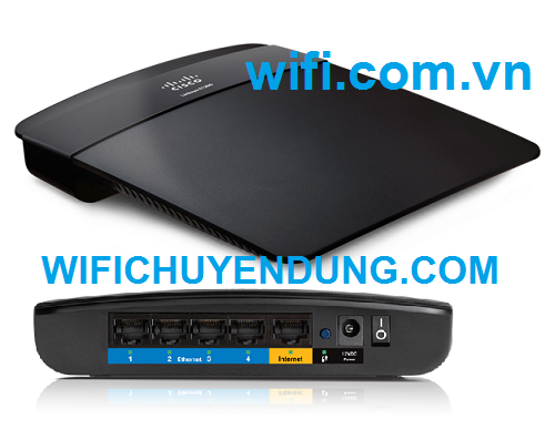 Linksys Wi Fi Router E2500 Dual Band N 600 Mbps Router cho hộ gia đình E1200-1