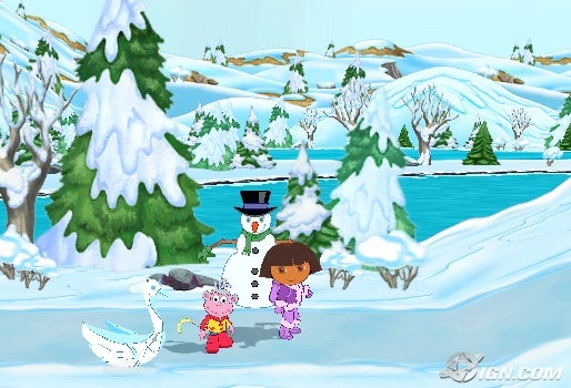 Dora Saves the Snow Princess [ Full Game + Crack @ 160 Mb ], لعبة بنوتات جامدة جدا لعبه ارض الفتيات Dora-saves-the-snow-princess-20080716041844529_640w