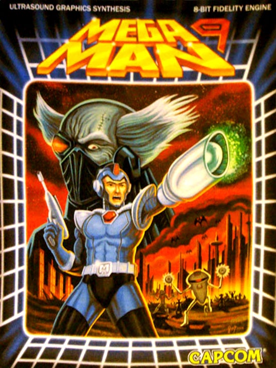 A "Polêmica da Falta de Inovação" MegaMan9Boxart