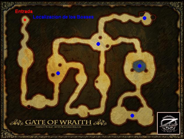 Mapa de todos los dungeos/Raids Wraith