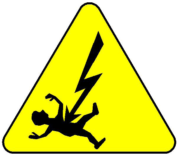 "" قوانين المنتدى الجديدة "" Cautionary_warning_--_Electrocution