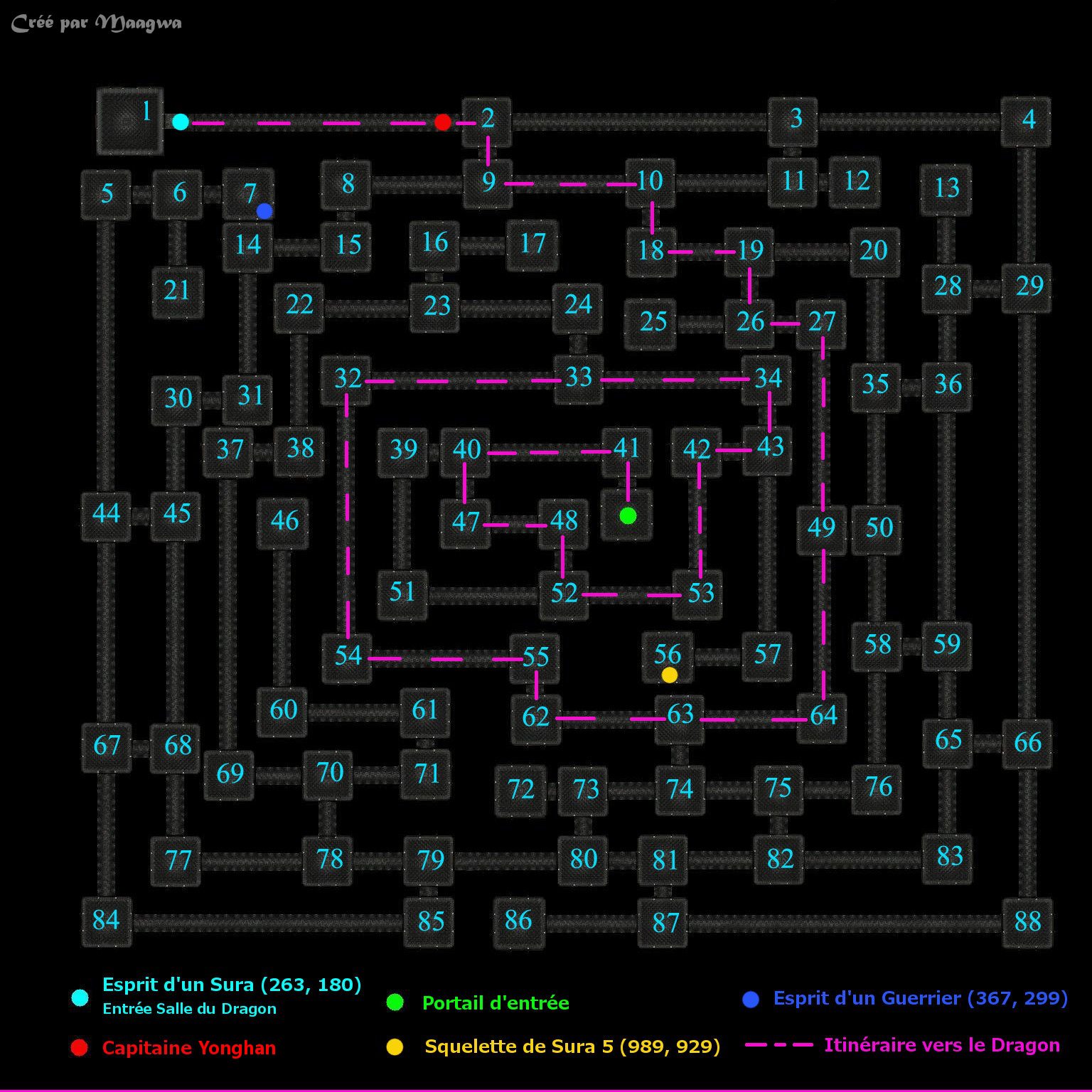 Grotte plan G1 et G2 ! Grottedelexile2detail