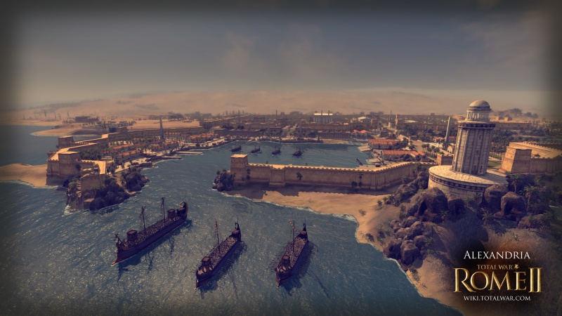 5 Nuevas imágenes de las principales capitales de Rome II 800px-Alexandria_