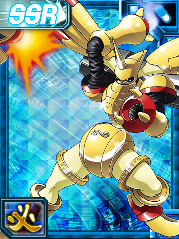 Terriermon/Raijinmon (Thunderstorm Spirit) Rapidmon_Armor_collectors_card