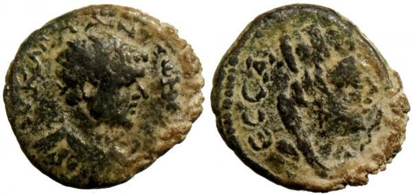 AE17 de Caracala. EDECCA. Edesa (Mesopotamia) _edessa_Mionnet_48